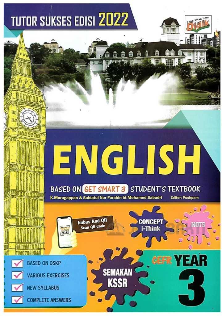 tutor sukses edisi 2022 english year 3 semakan kssr